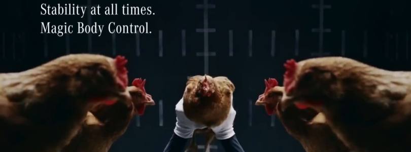 Mercedes Benz MAGIC BODY CONTROL TVCommercial Chicken